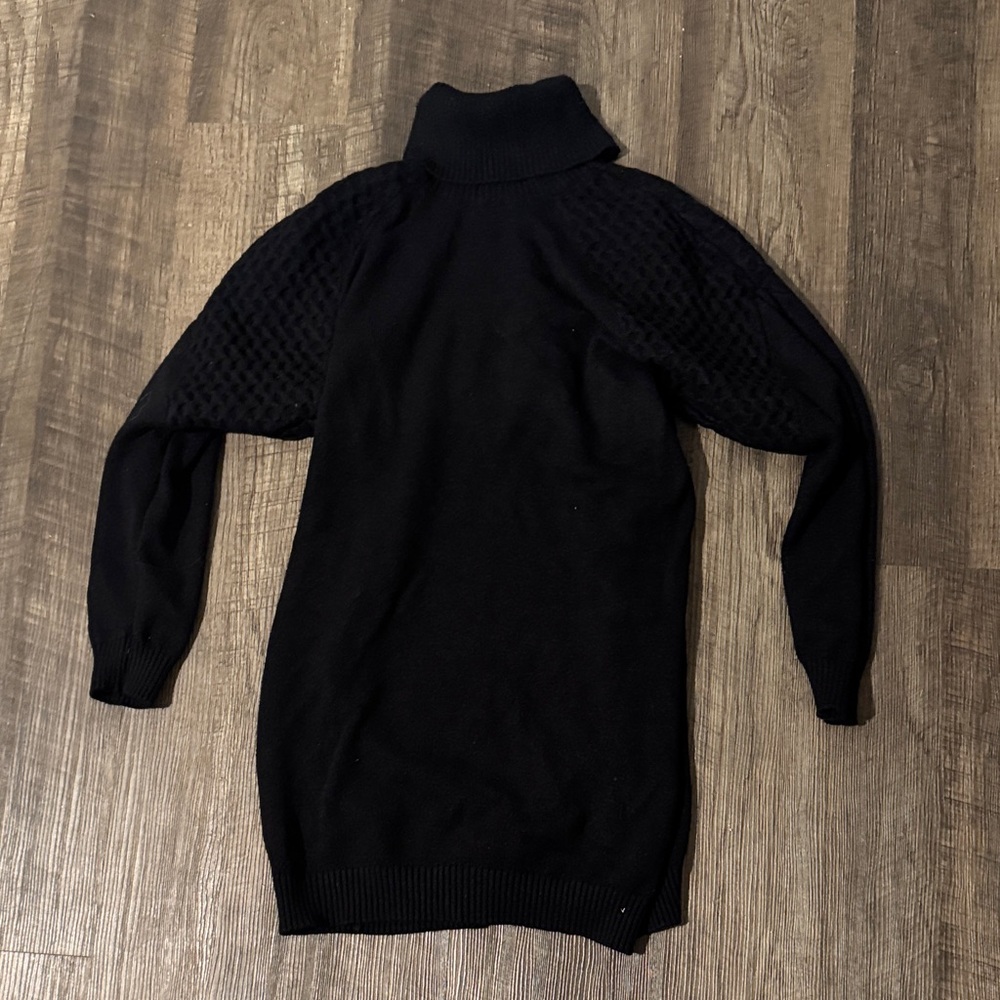 BB Dakota by Steve Madden Black Long Sleeve Dress